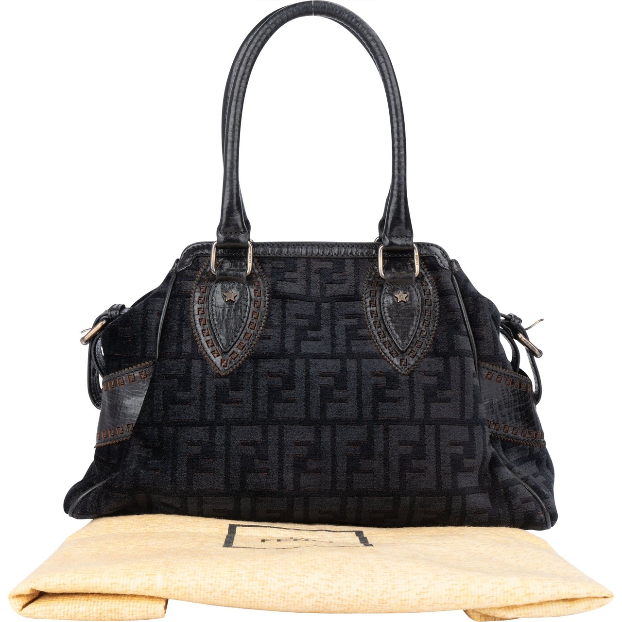 Fendi Fendi FF Monogram Piccola Handbag Divers