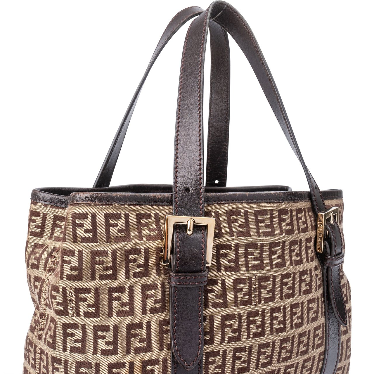 Fendi Fendi FF Monogram Zucca Handbag Divers