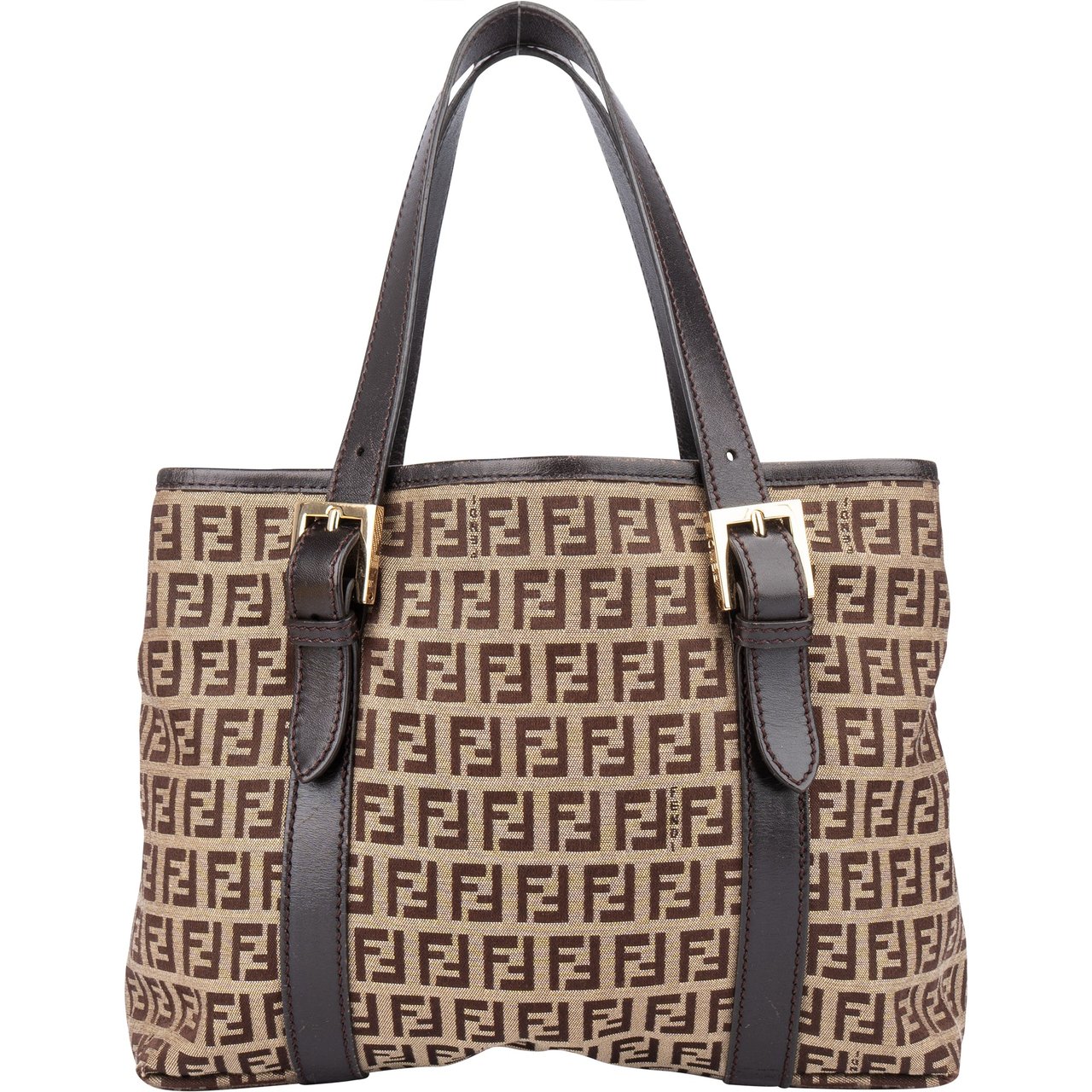 Fendi Fendi FF Monogram Zucca Handbag Divers