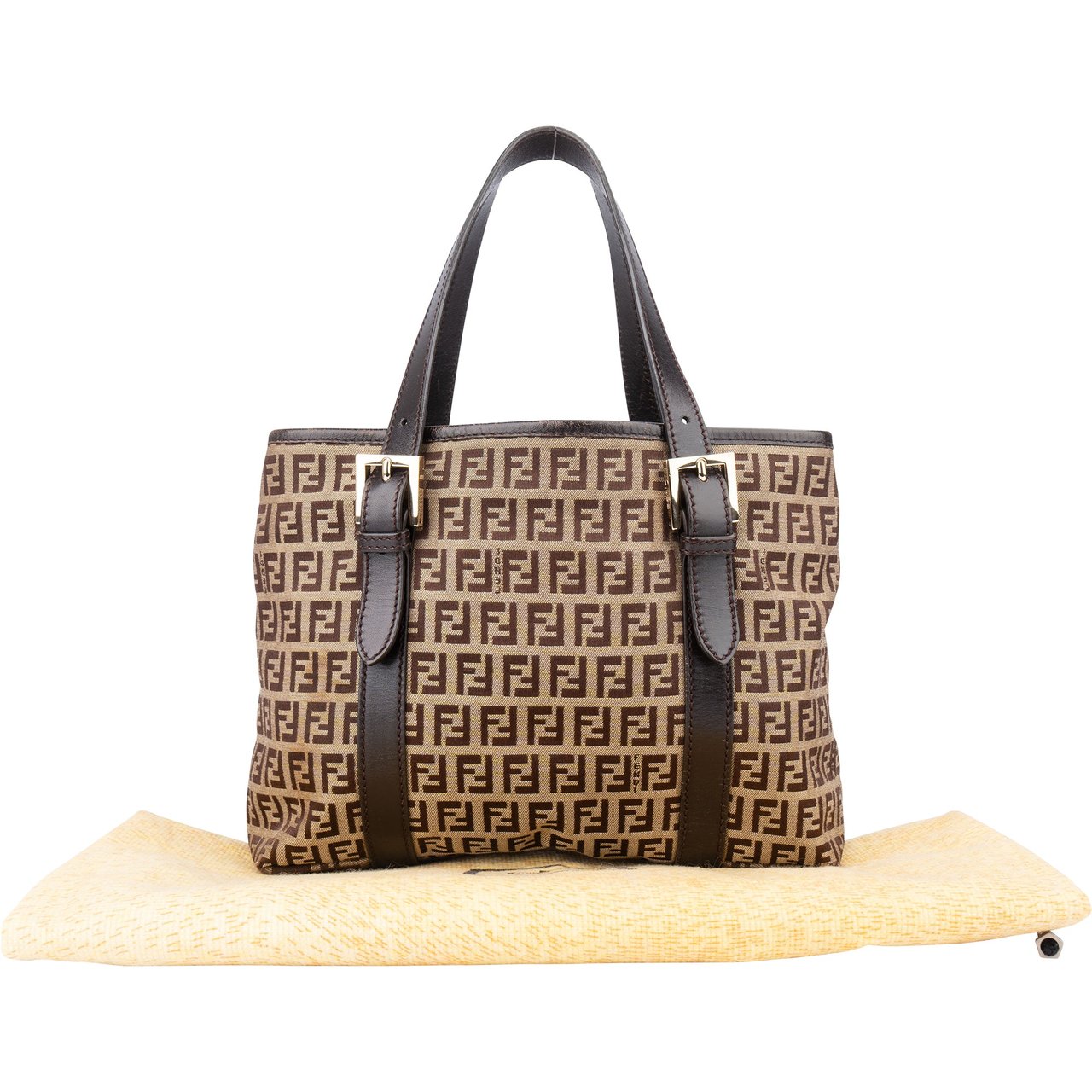 Fendi Fendi FF Monogram Zucca Handbag Divers