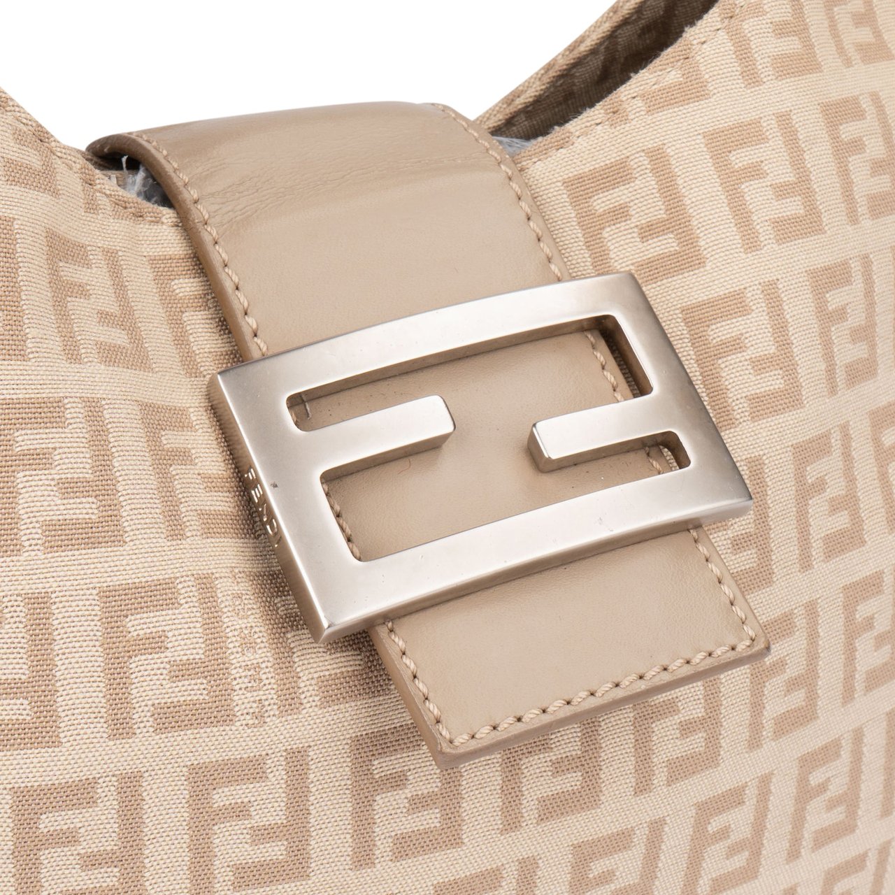 Fendi Fendi FF Monogram Baguette Shoulder Bag Divers