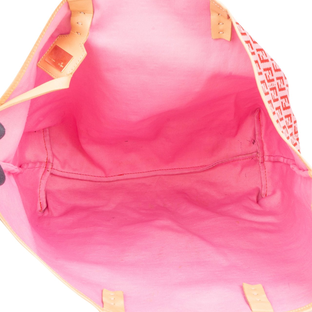 Fendi Fendi FF Monogram Zucca Shopper Bag Roze
