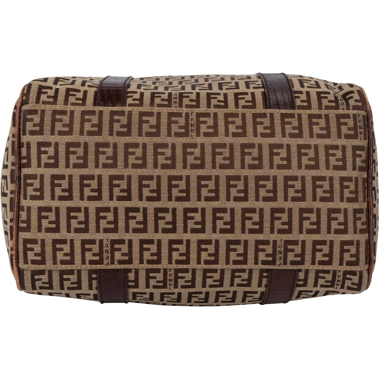 Fendi Fendi FF Monogram Zucca Forever Handbag Bruin