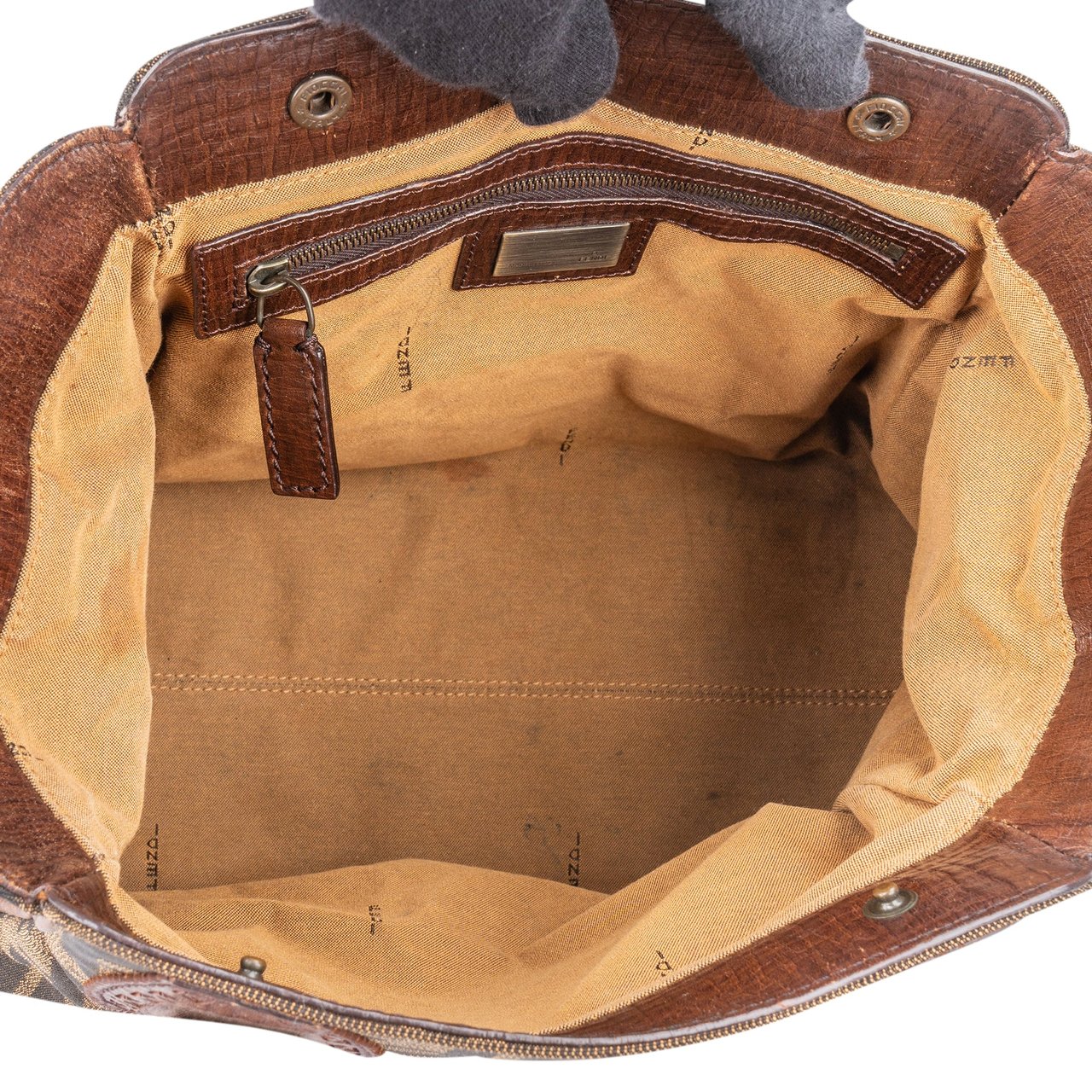 Fendi Fendi FF Monogram Zucca Piccola Handbag Divers