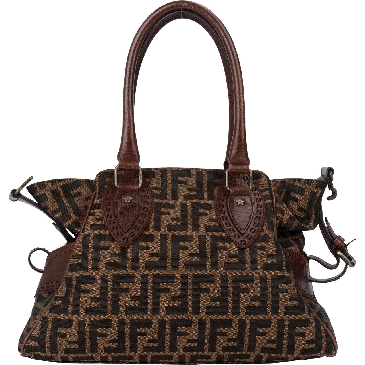 Fendi Fendi FF Monogram Zucca Piccola Handbag Divers