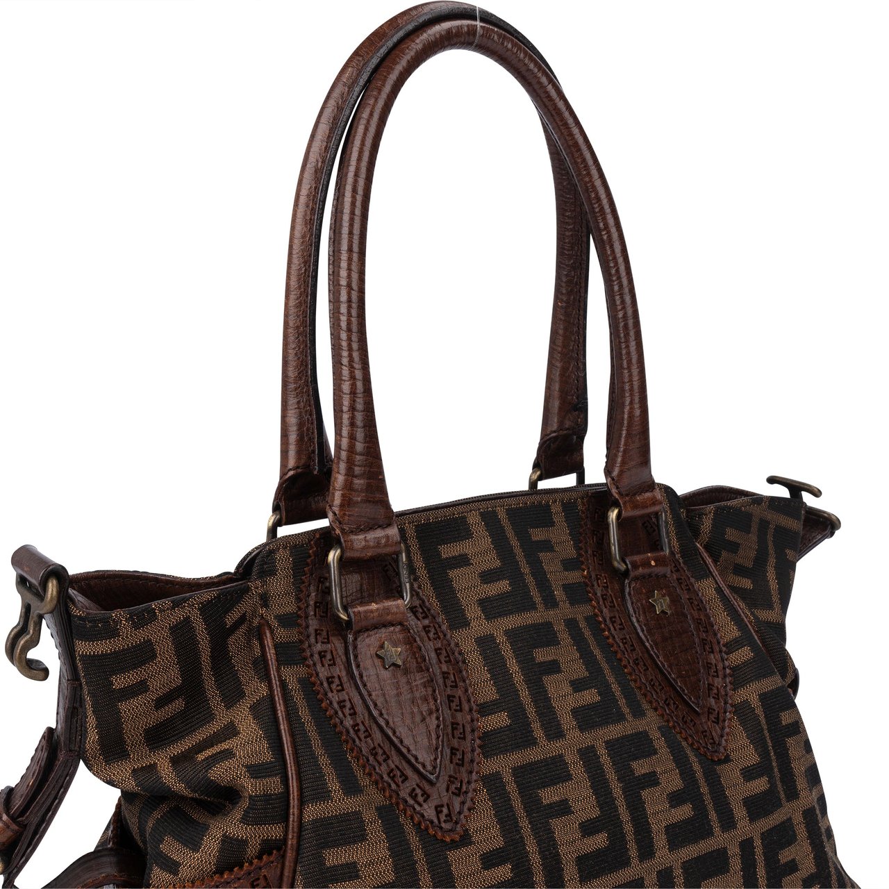 Fendi Fendi FF Monogram Zucca Piccola Handbag Divers