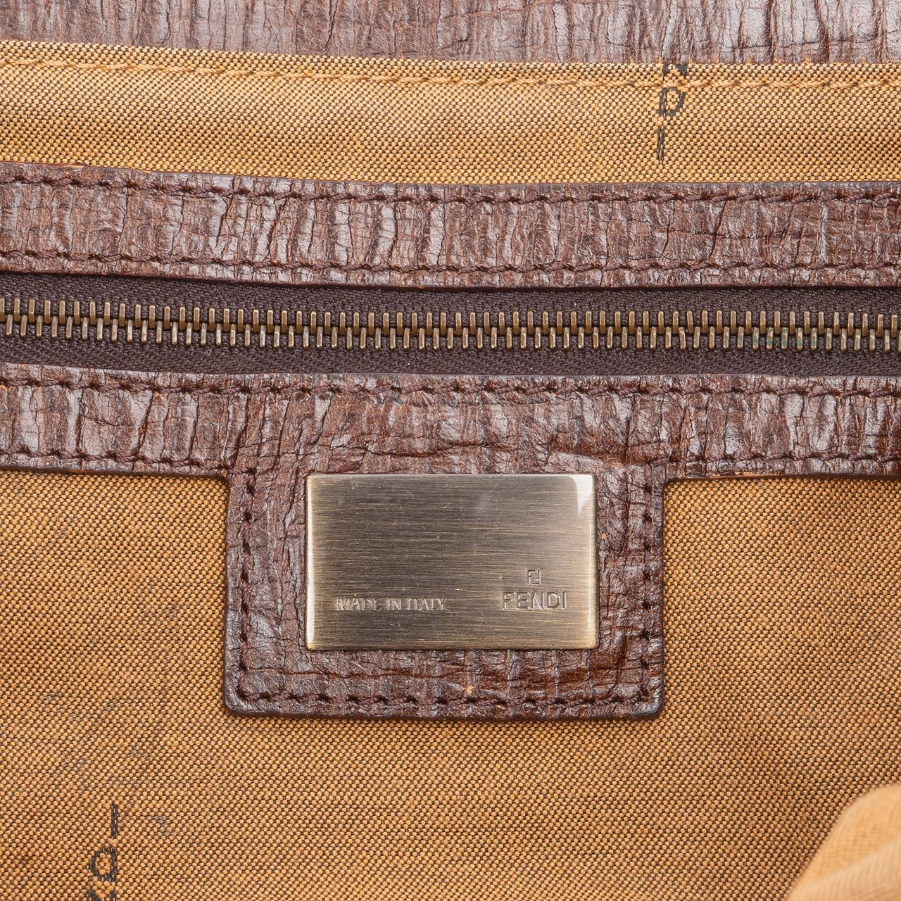 Fendi Fendi FF Monogram Zucca Piccola Handbag Divers