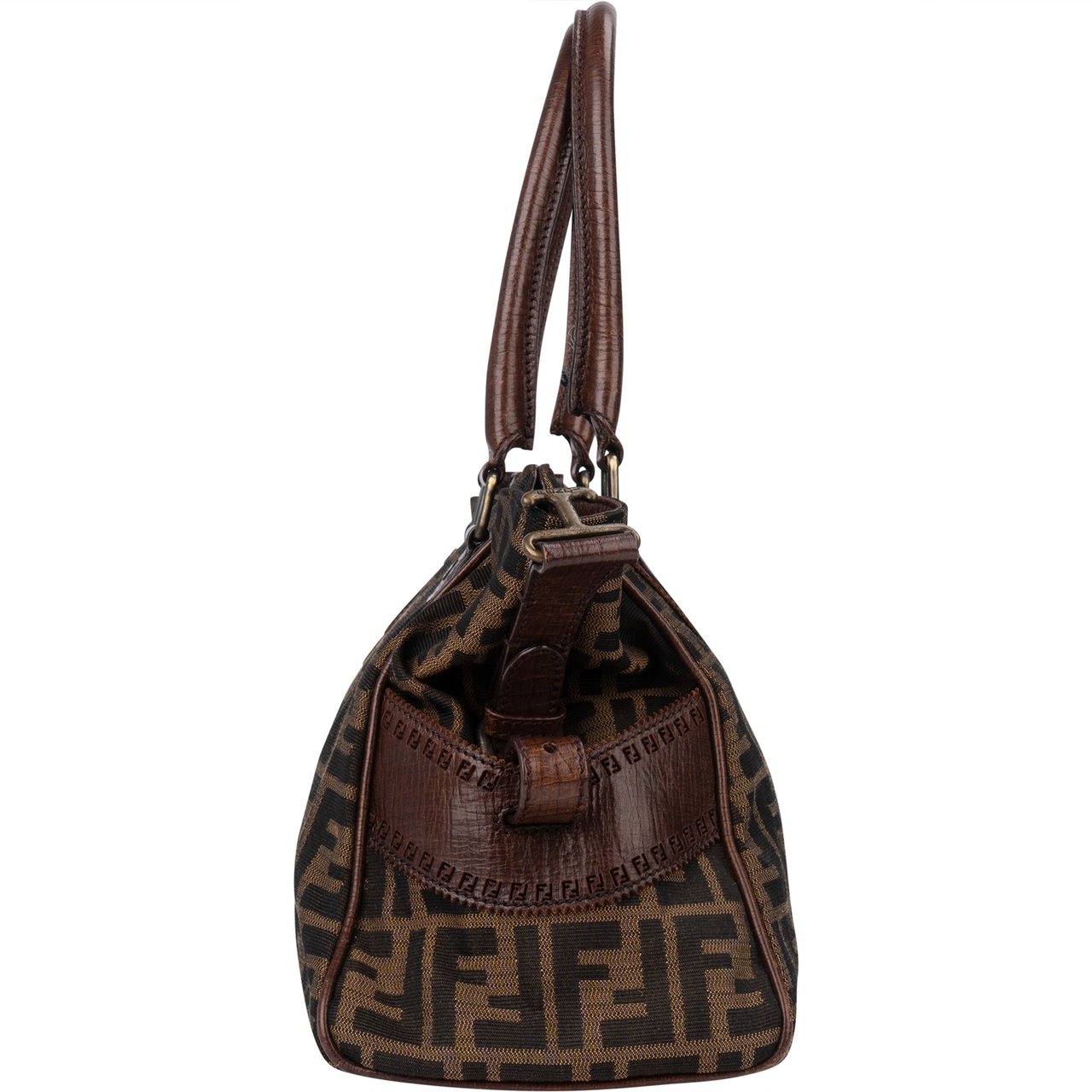 Fendi Fendi FF Monogram Zucca Piccola Handbag Divers