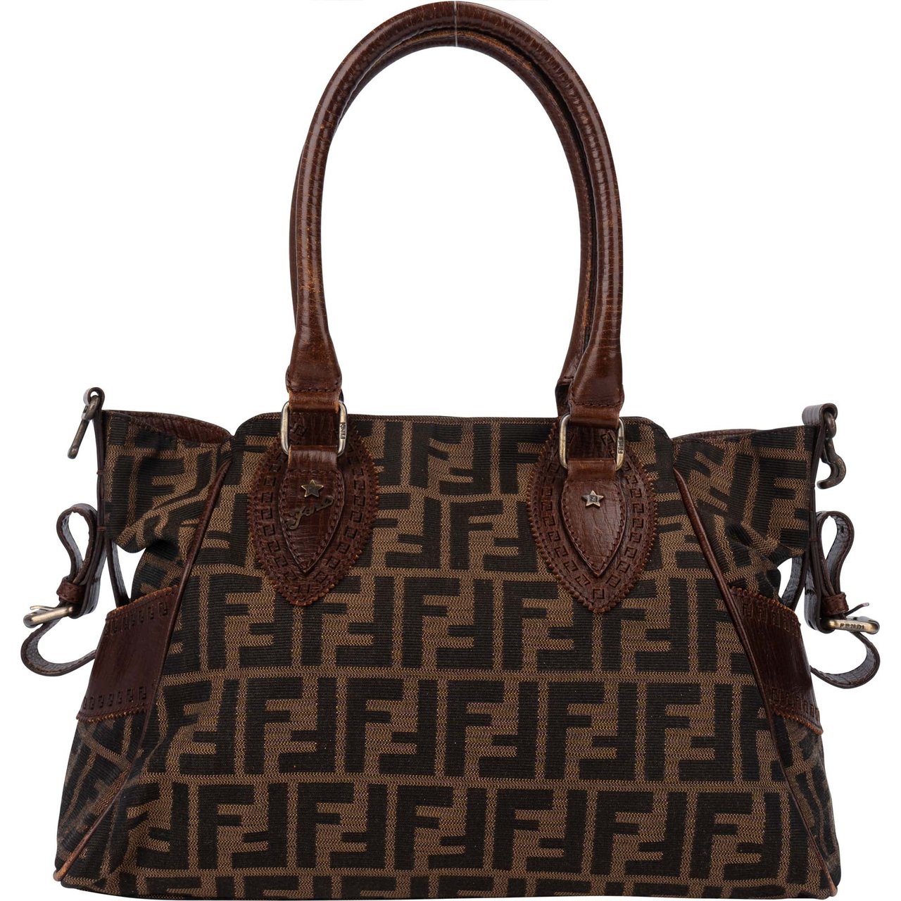 Fendi Fendi FF Monogram Zucca Piccola Handbag Divers
