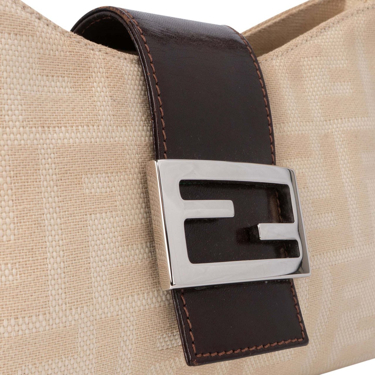 Fendi Fendi FF Monogram Baguette Handbag Divers