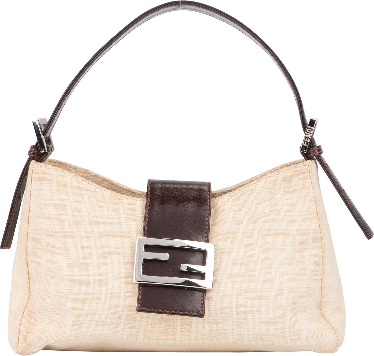Fendi Fendi FF Monogram Baguette Handbag Divers