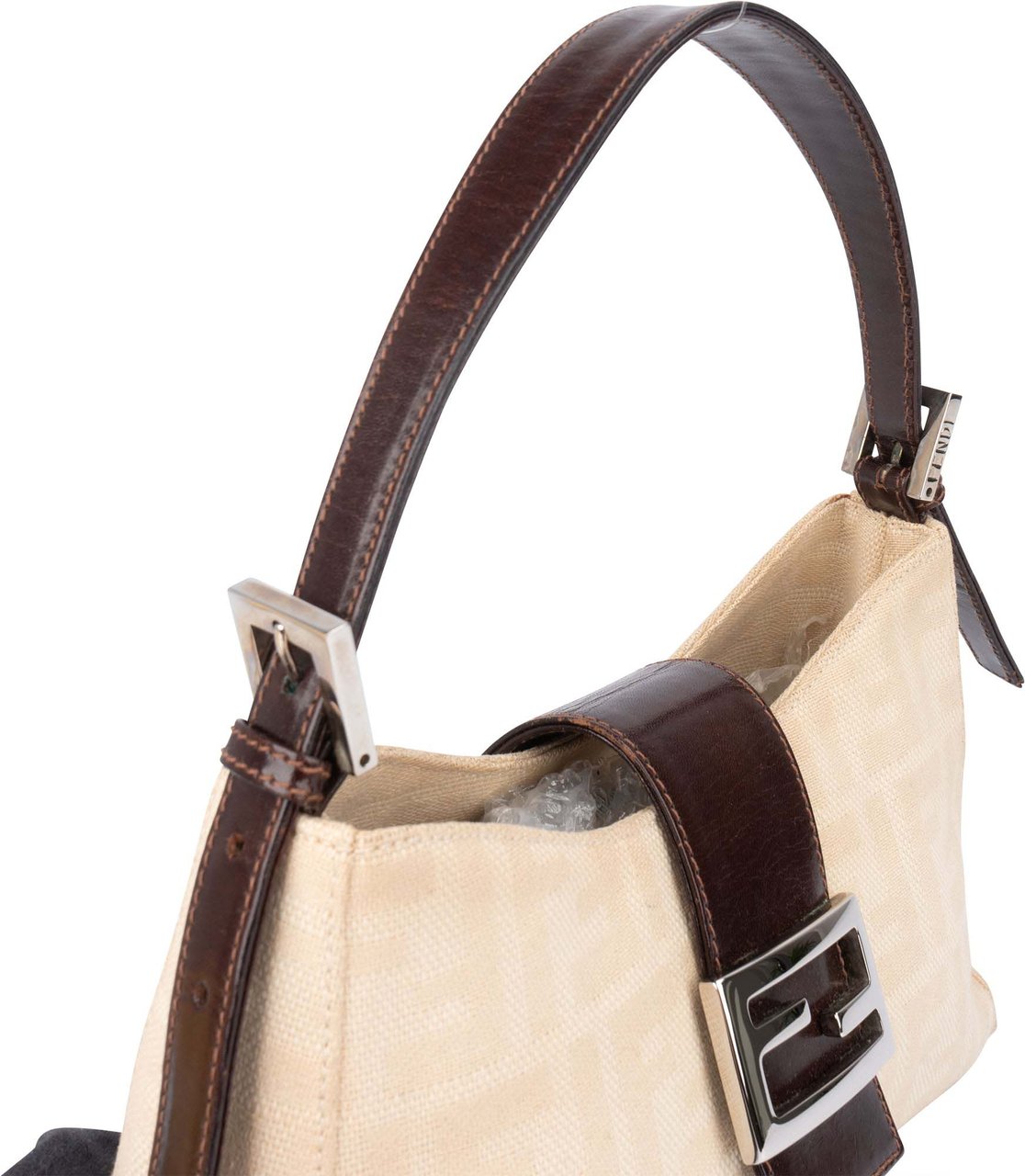 Fendi Fendi FF Monogram Baguette Handbag Divers