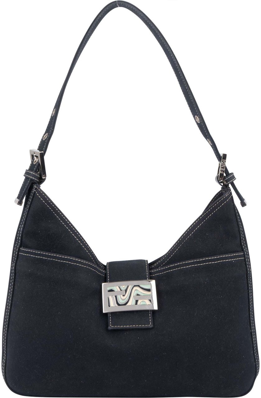 Fendi Fendi Limited FF Buckle Baguette Shoulder Bag Divers