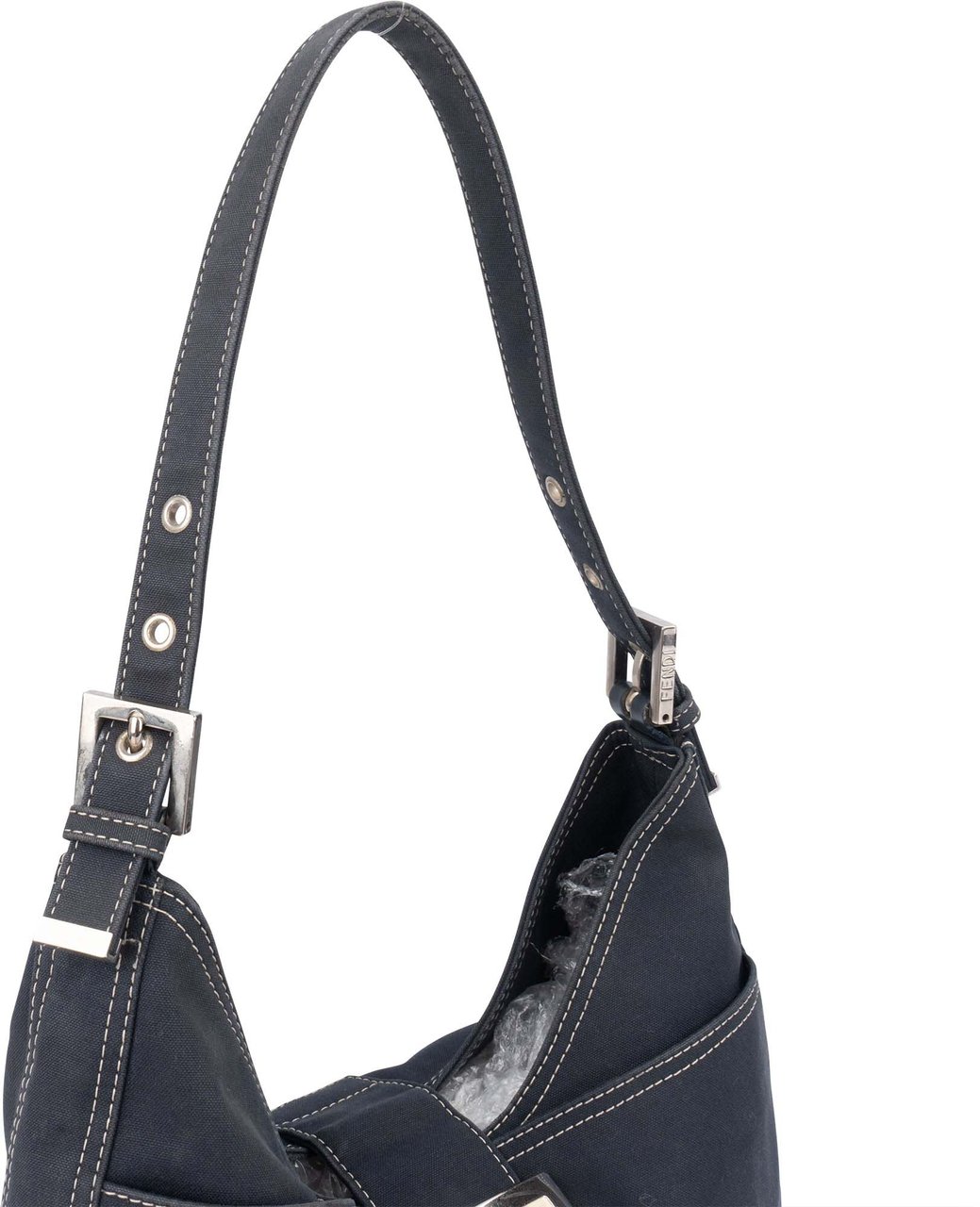 Fendi Fendi Limited FF Buckle Baguette Shoulder Bag Divers