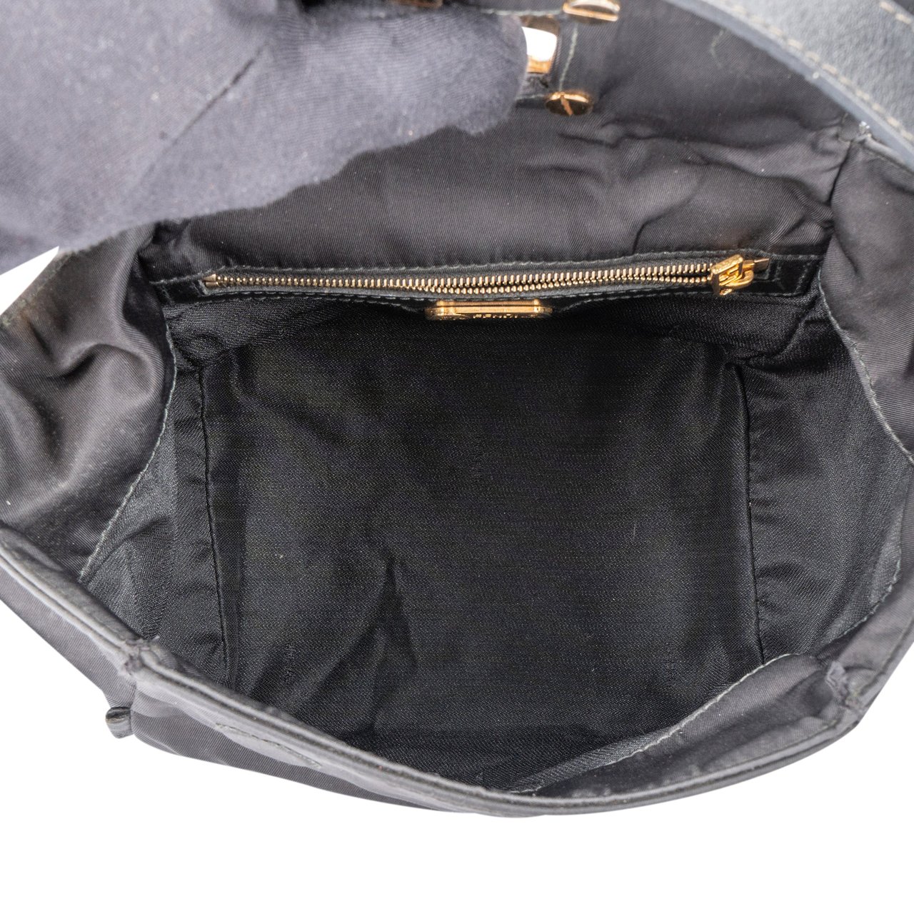 Fendi Fendi FF Buckle Handbag Zwart