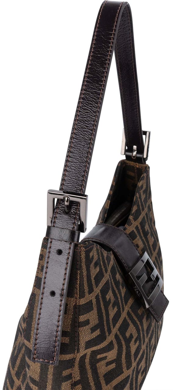 Fendi Fendi FF Monogram Baguette Shoulder Bag Divers