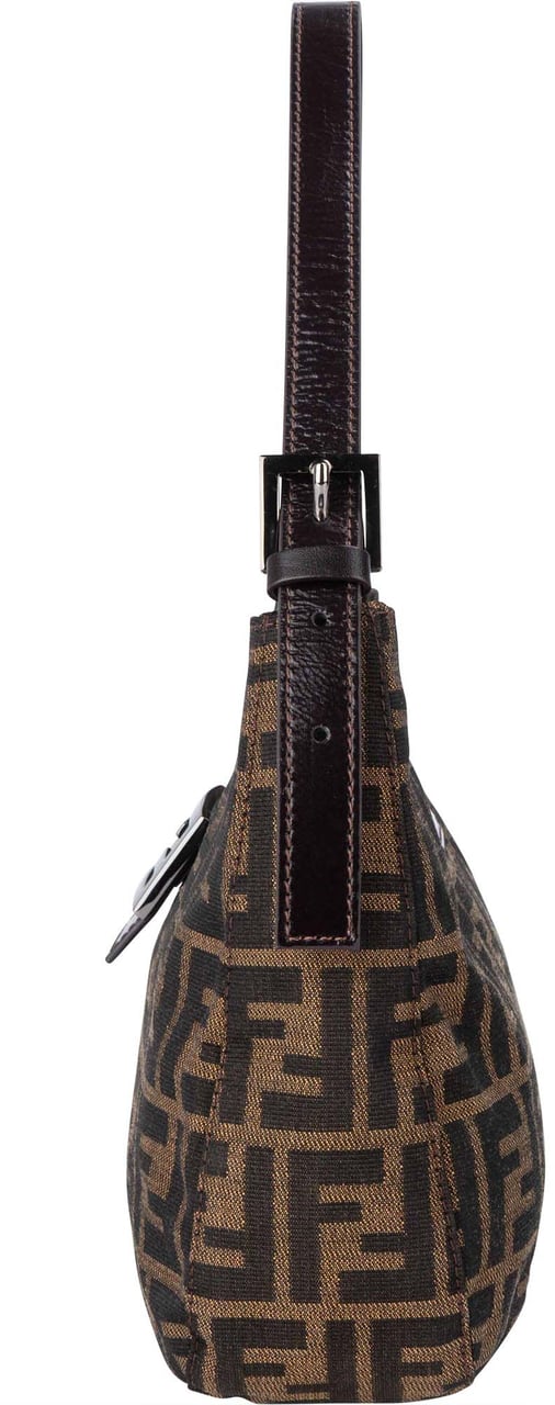 Fendi Fendi FF Monogram Baguette Shoulder Bag Divers