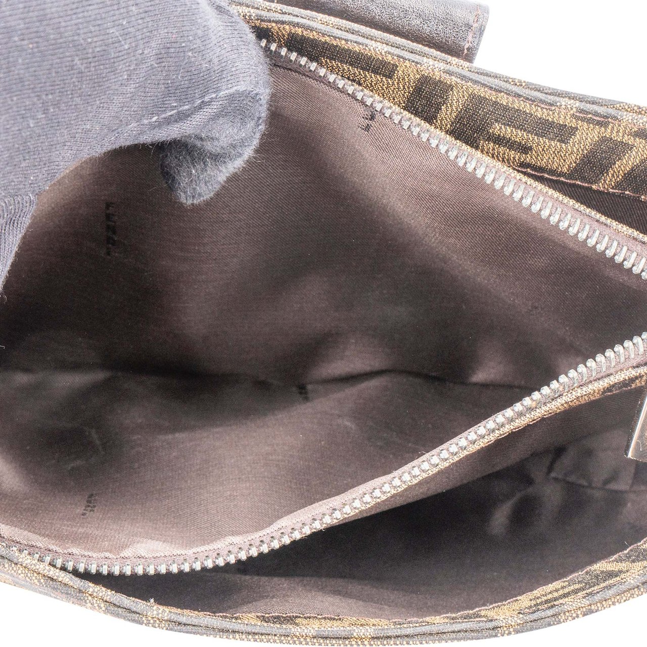 Fendi Fendi FF Monogram Baguette Shoulder Bag Divers