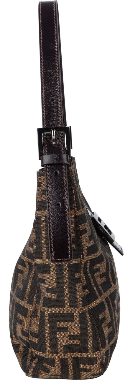 Fendi Fendi FF Monogram Baguette Shoulder Bag Divers