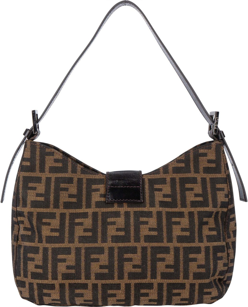 Fendi Fendi FF Monogram Baguette Shoulder Bag Divers
