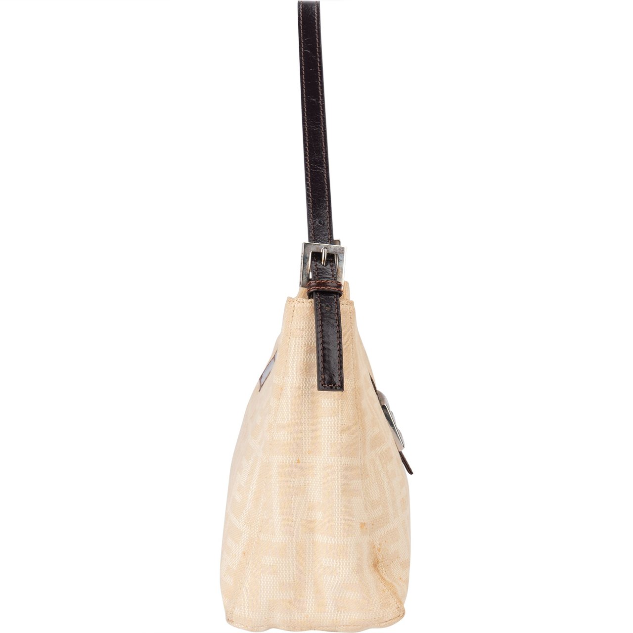 Fendi Fendi FF Monogram Baguette Shoulder Bag Divers