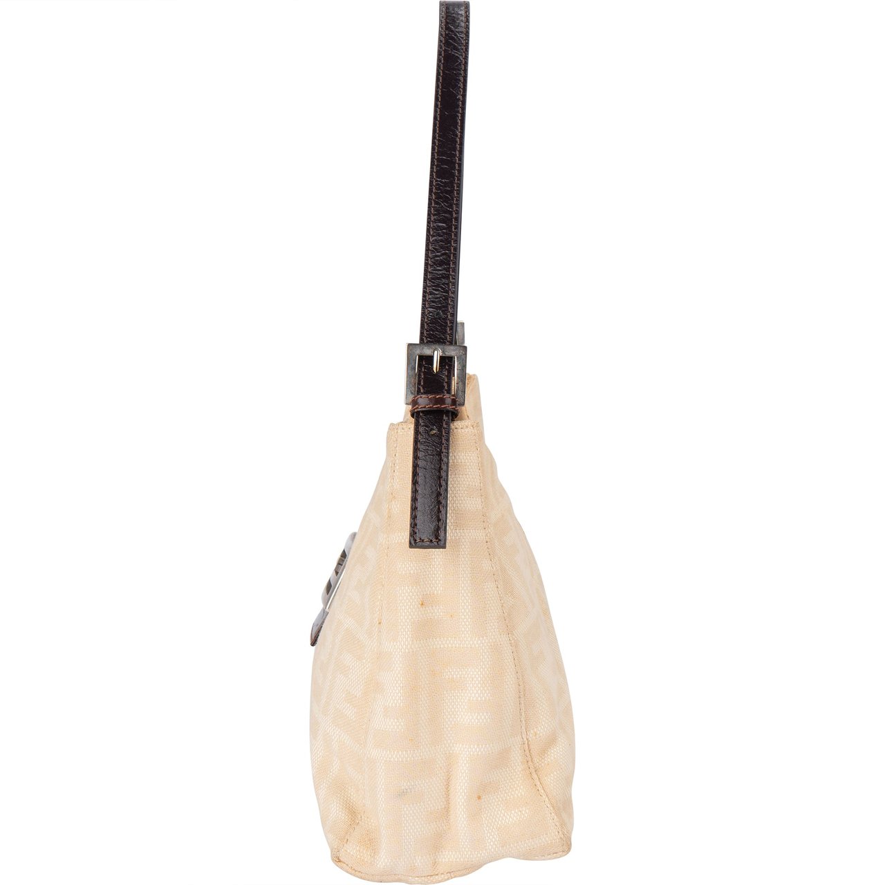 Fendi Fendi FF Monogram Baguette Shoulder Bag Divers