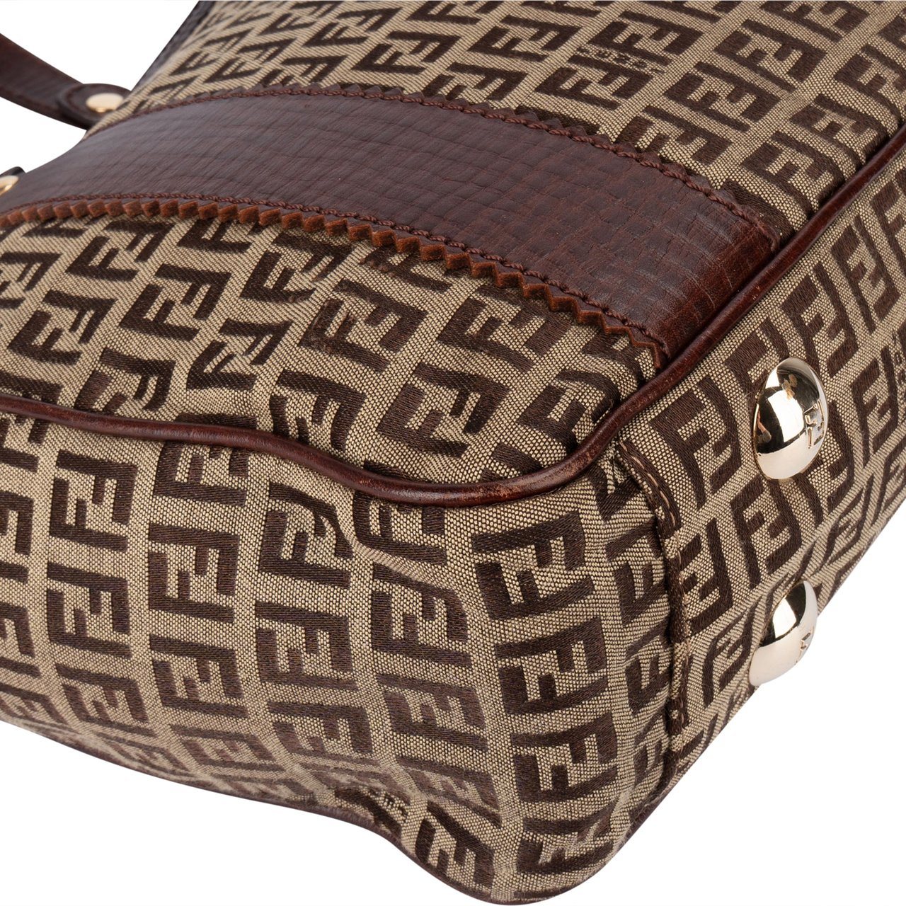 Fendi Fendi FF Monogram Zucca Handbag Divers