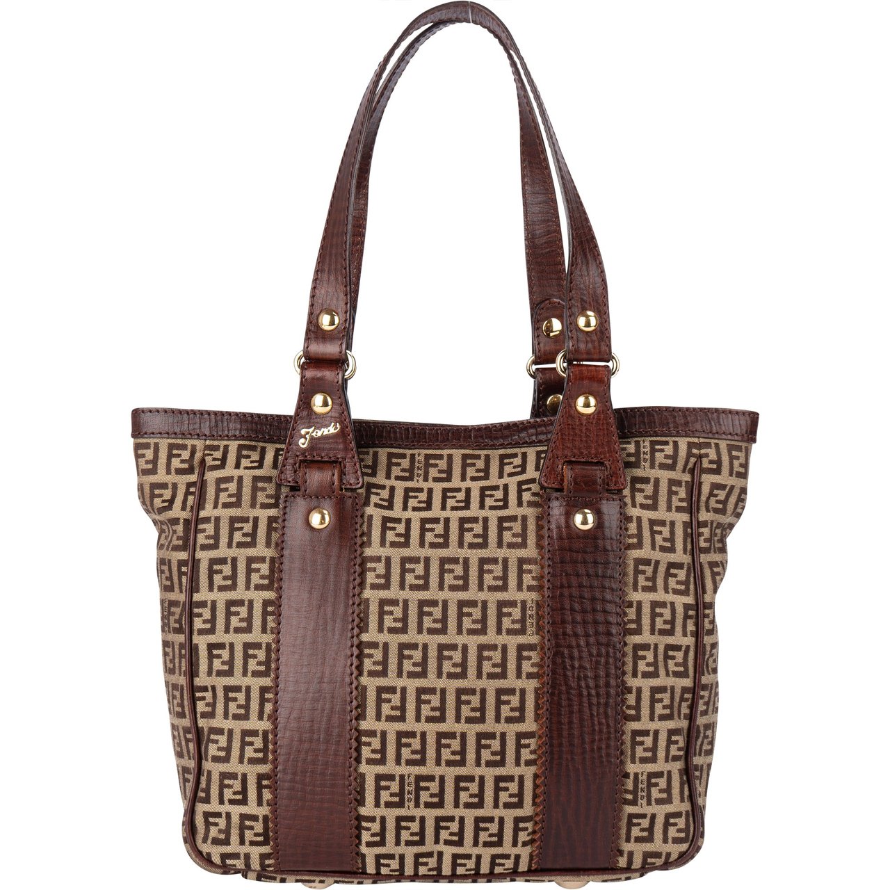 Fendi Fendi FF Monogram Zucca Handbag Divers