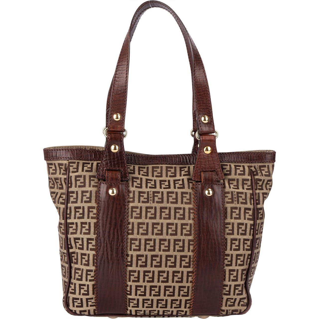 Fendi Fendi FF Monogram Zucca Handbag Divers