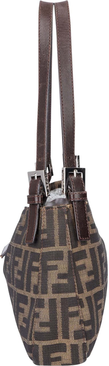 Fendi Fendi FF Monogram Baguette Shoulder Bag Divers