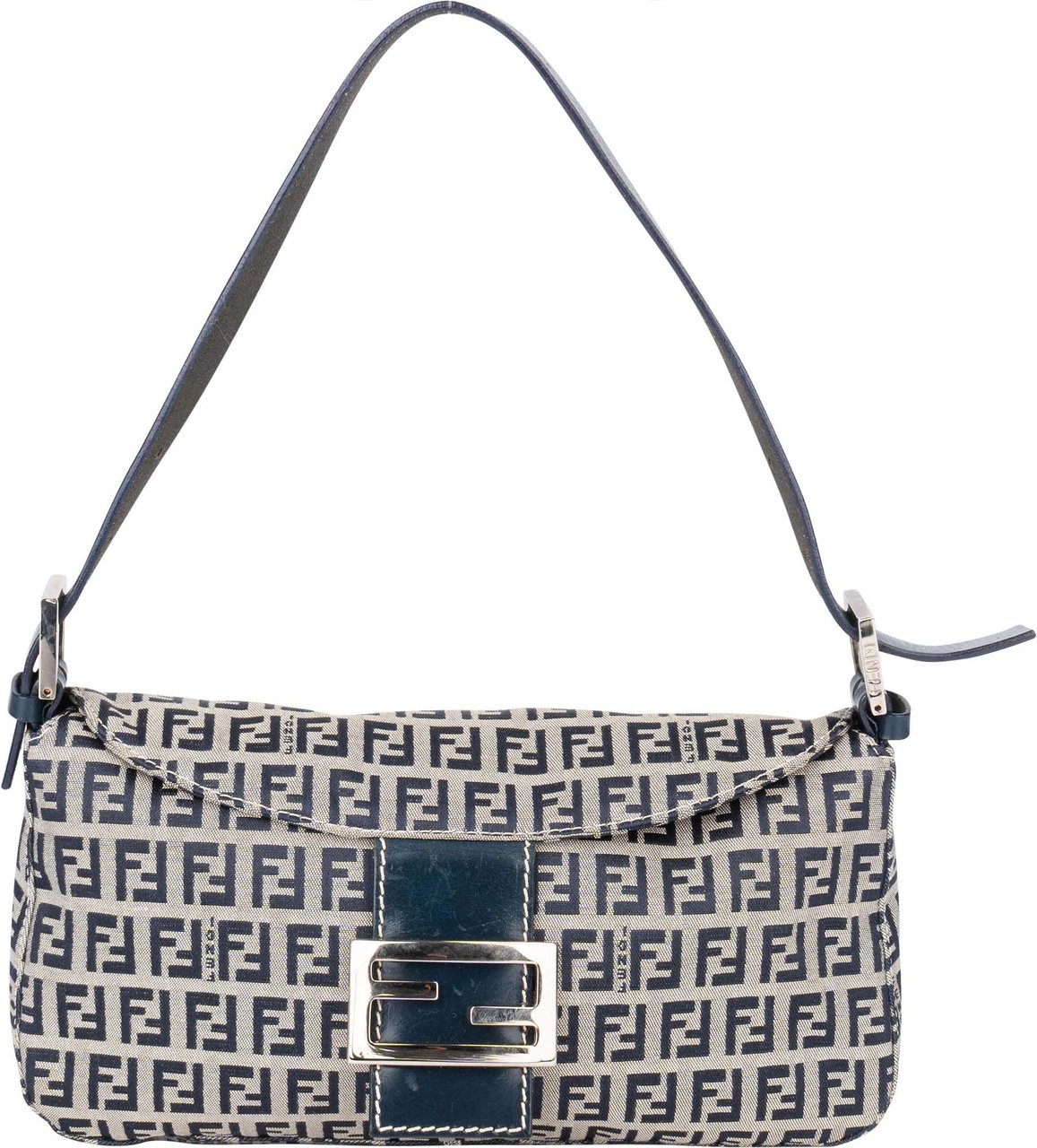 Fendi Fendi FF Monogram Baguette Handbag Divers