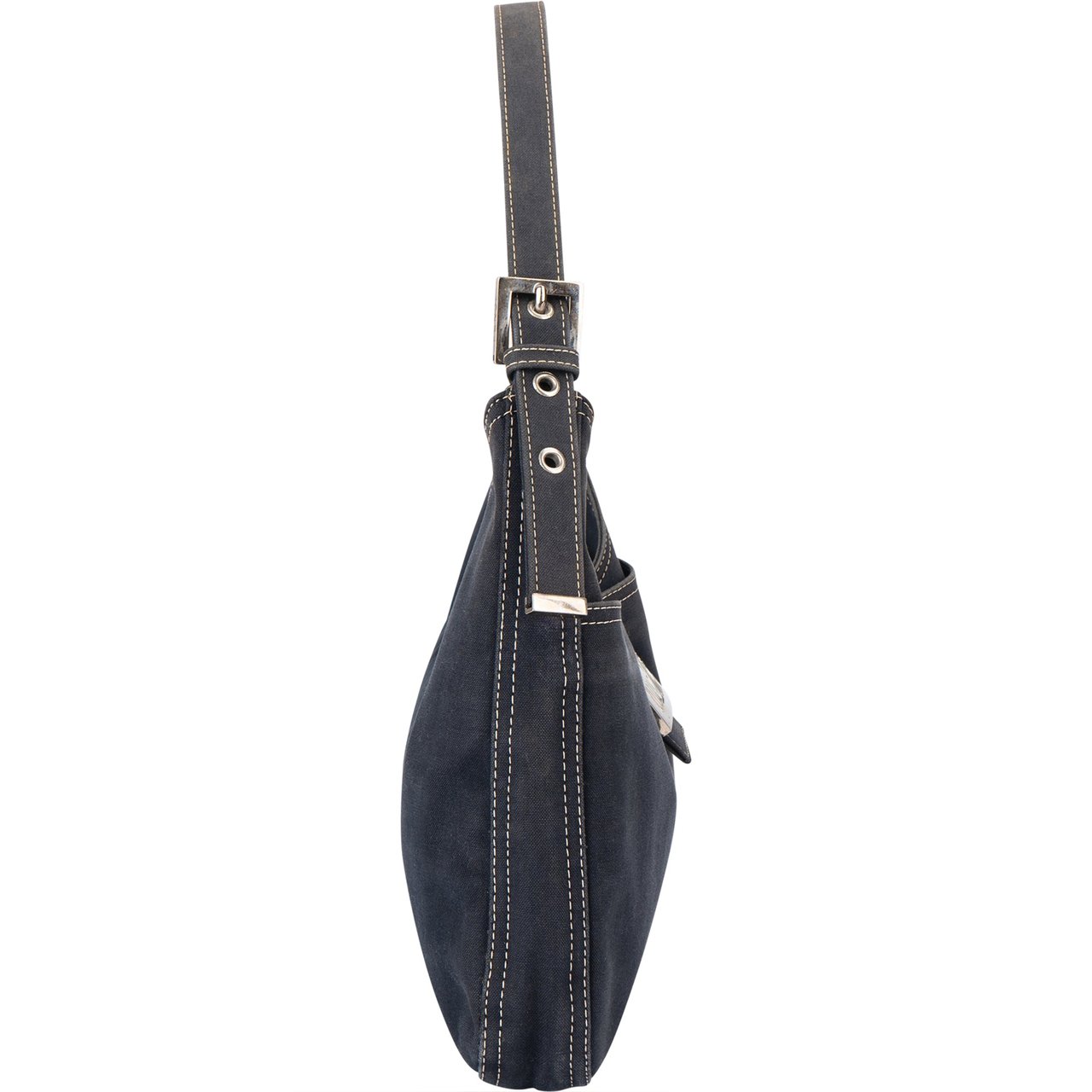 Fendi Fendi Limited FF Buckle Baguette Shoulder Bag Divers