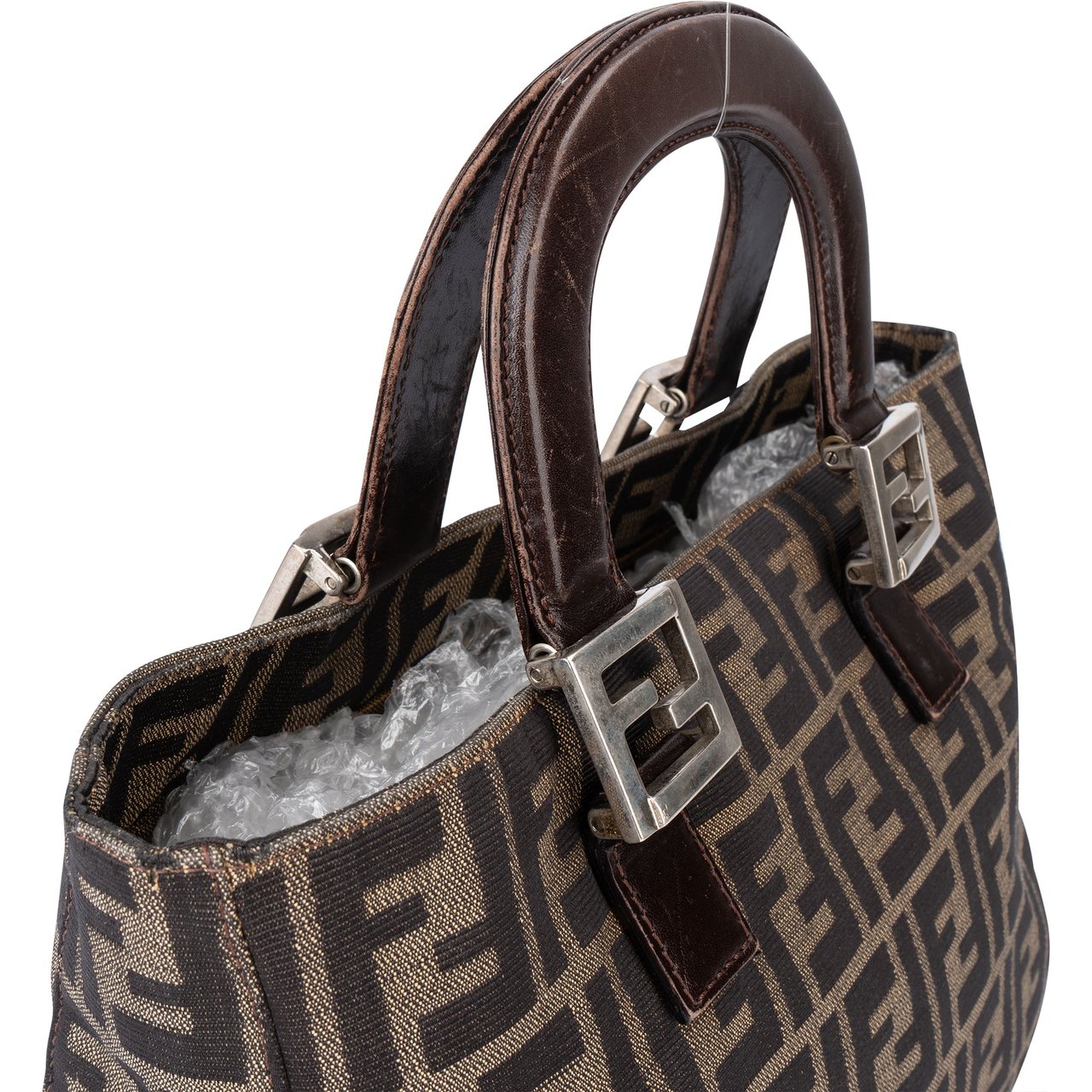 Fendi Fendi FFF Monogram Zucca Handbag Divers