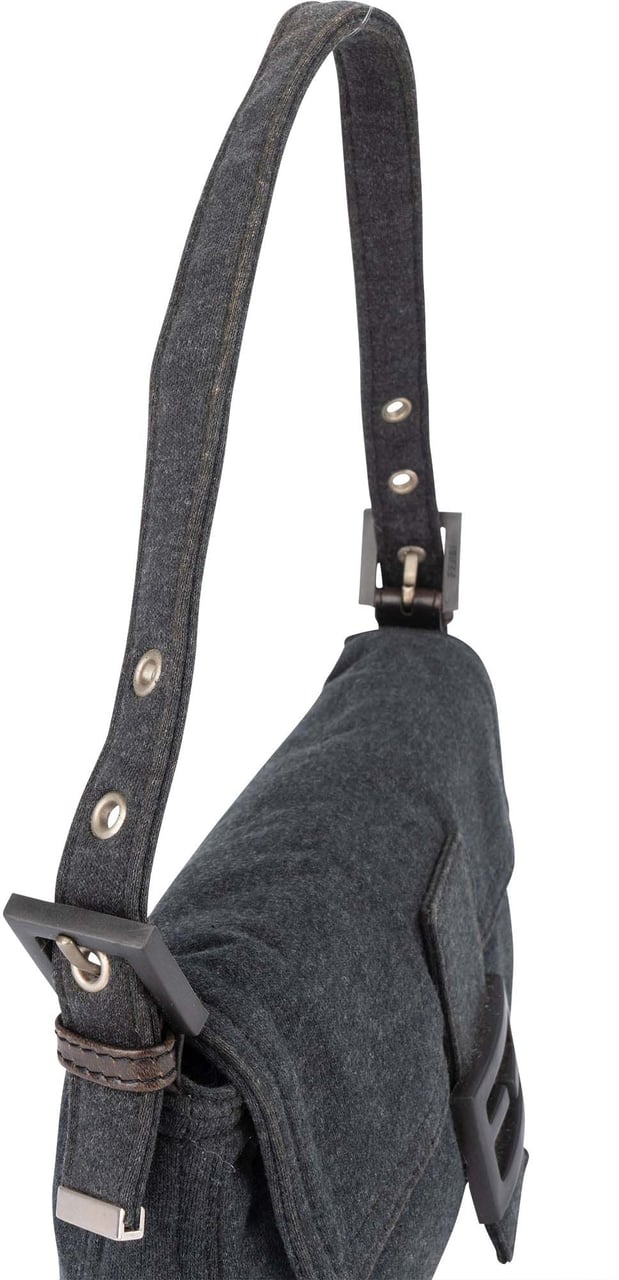Fendi Fendi Classic FF Buckle Baguette Handbag Divers