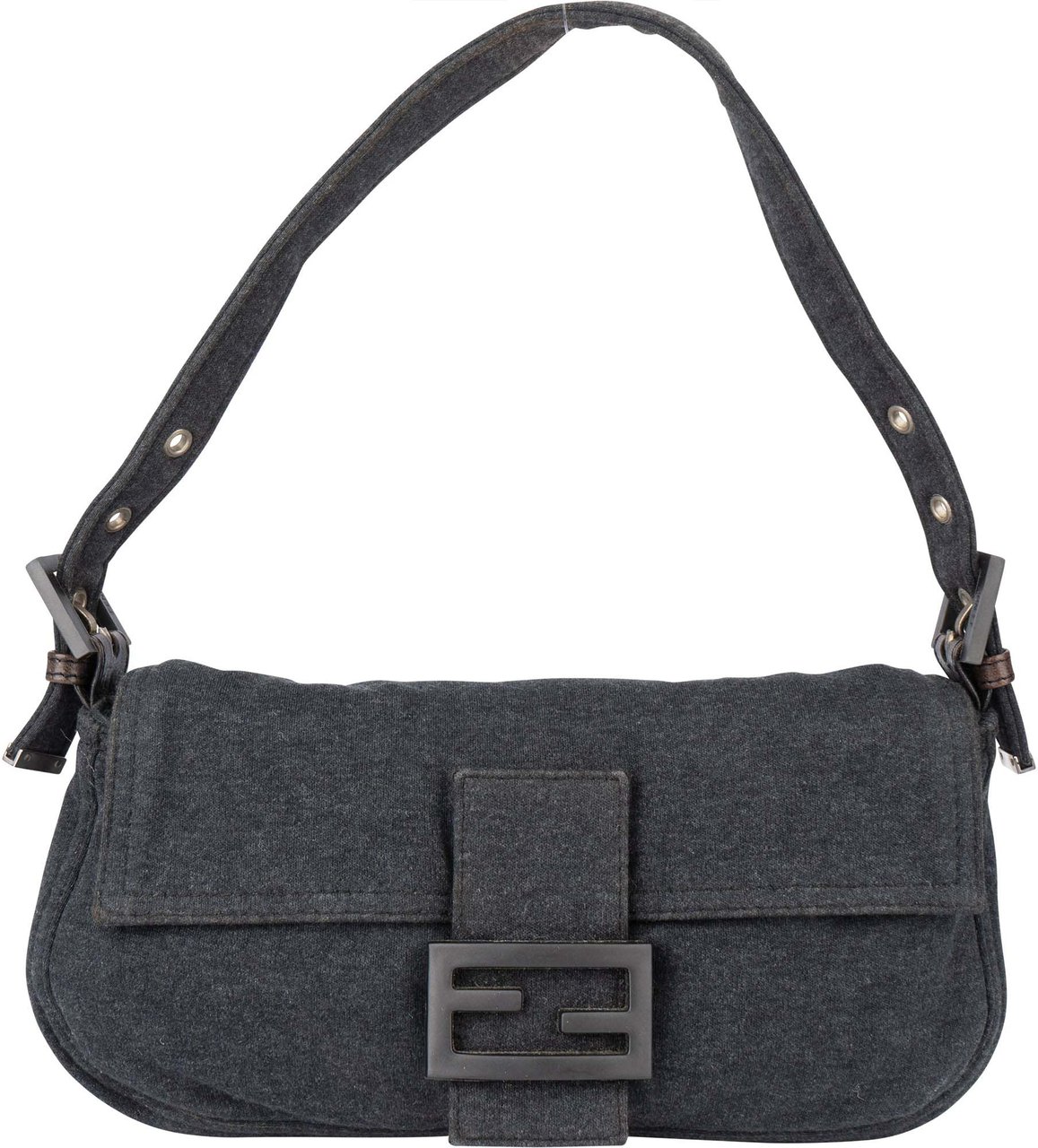 Fendi Fendi Classic FF Buckle Baguette Handbag Divers
