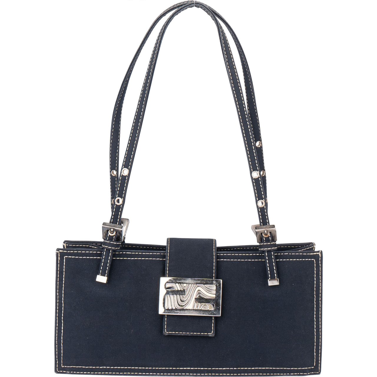 Fendi Fendi Limited FF Buckle Handbag Divers