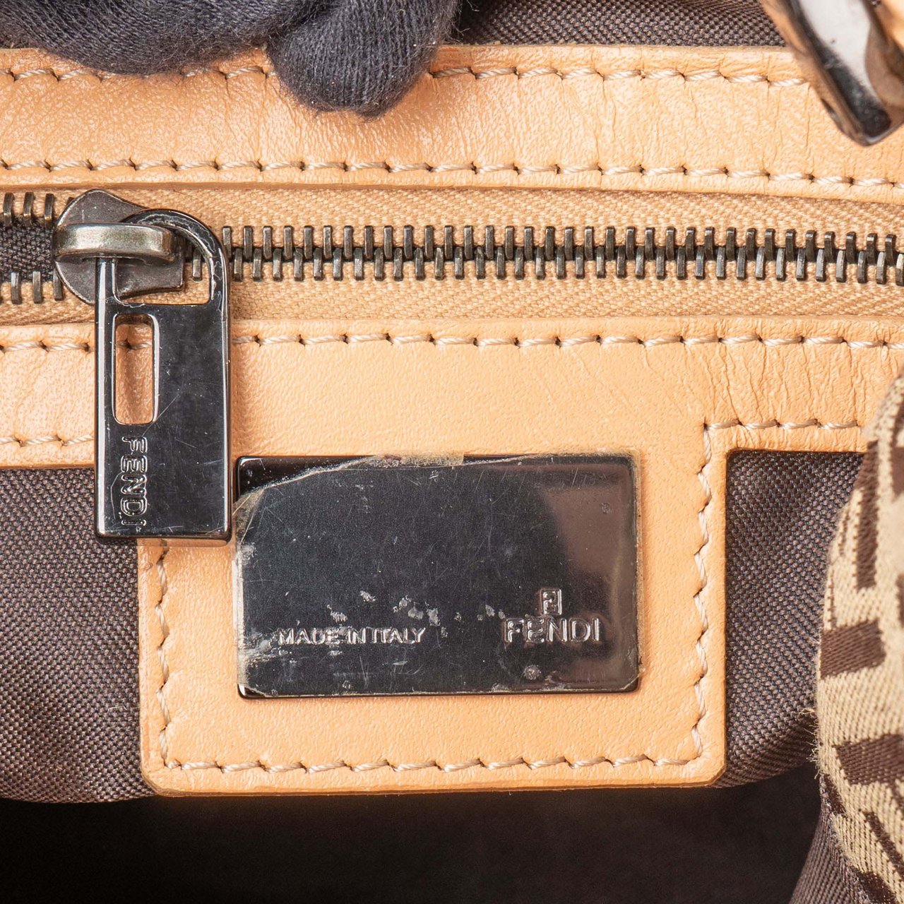 Fendi Fendi FF Monogram Baguette Handbag Divers