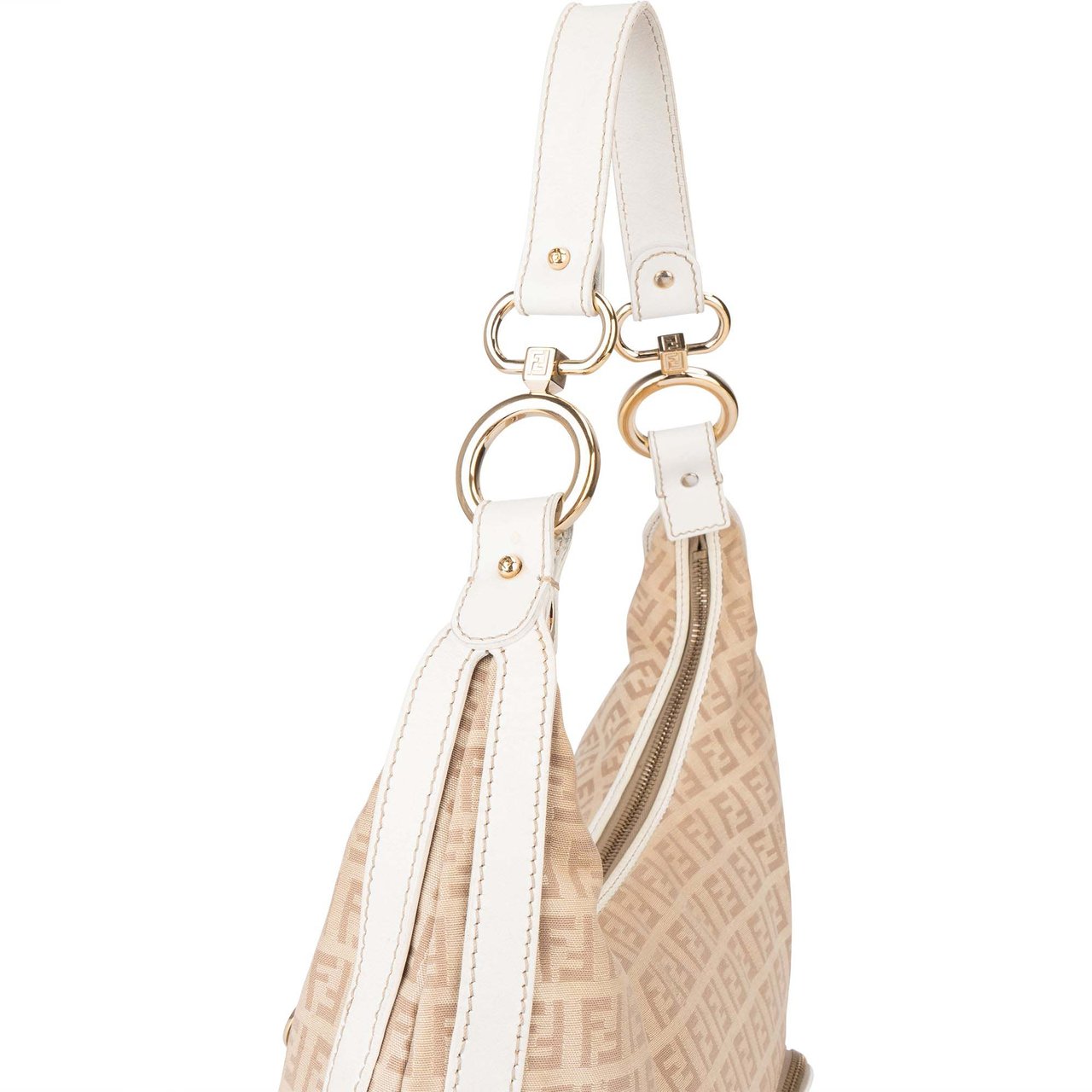 Fendi Fendi FF Monogram Zucca Hobo Bag Divers