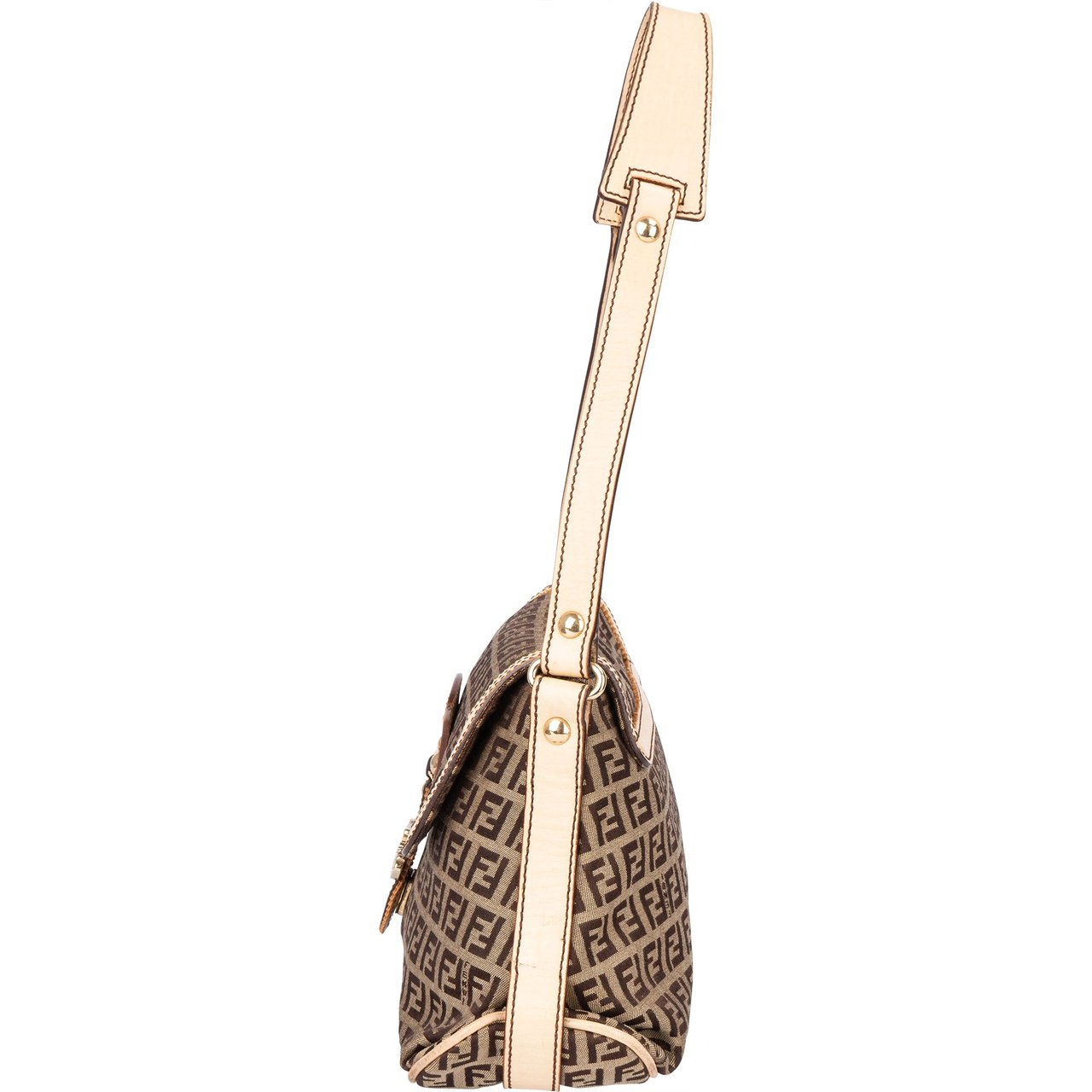 Fendi Fendi FF Monogram Zucchino One Shoulder Bag Divers