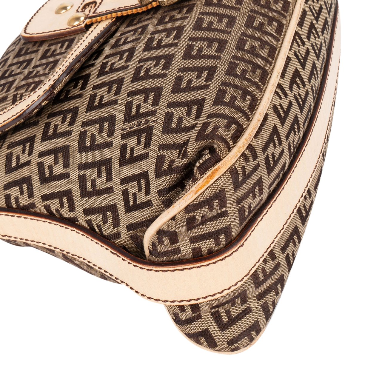 Fendi Fendi FF Monogram Zucchino One Shoulder Bag Divers