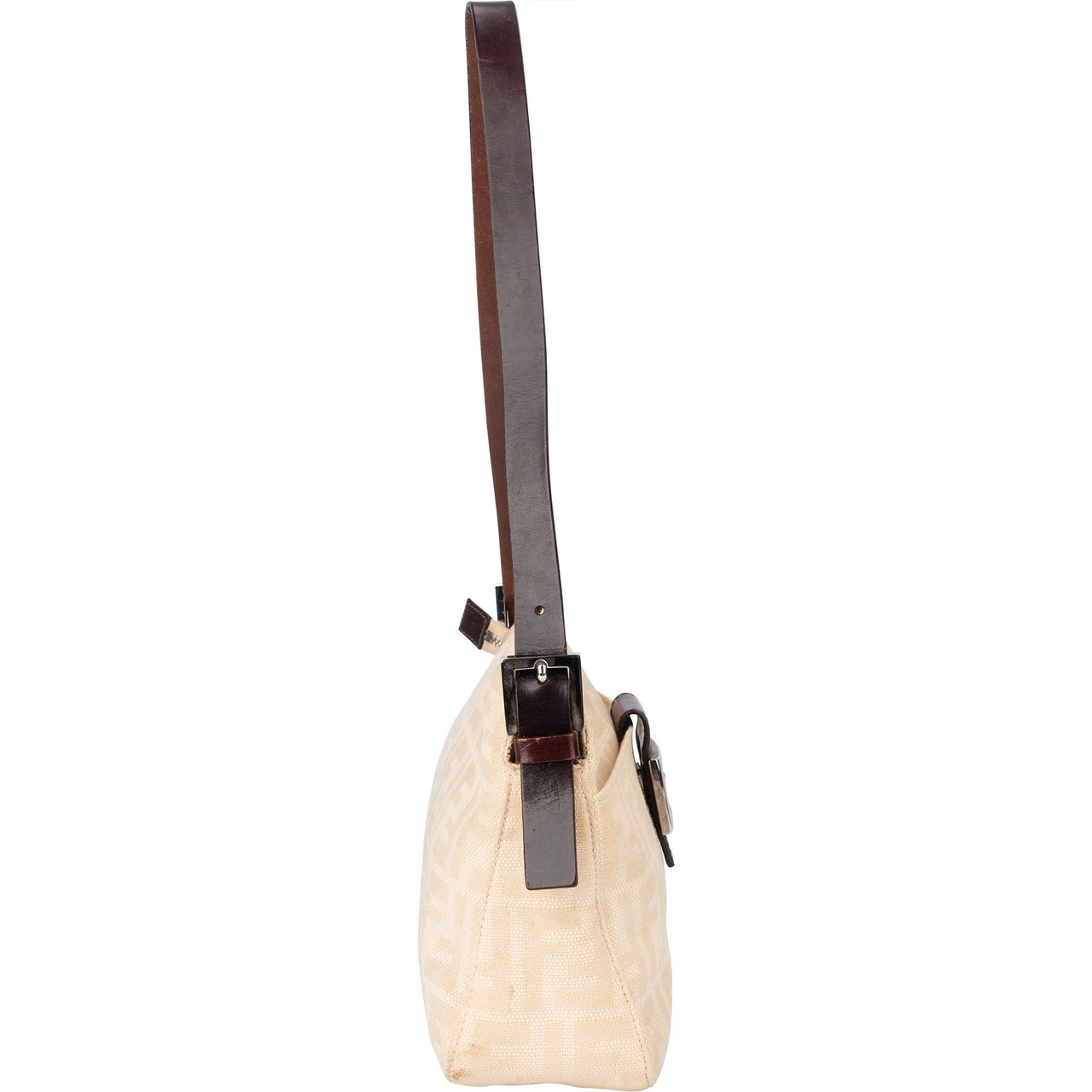 Fendi Fendi FF Buckle Baguette Shoulder Bag Divers