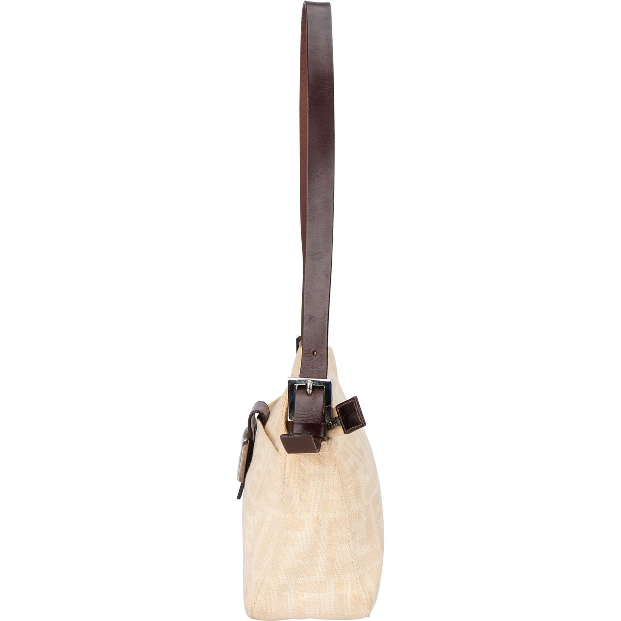 Fendi Fendi FF Buckle Baguette Shoulder Bag Divers
