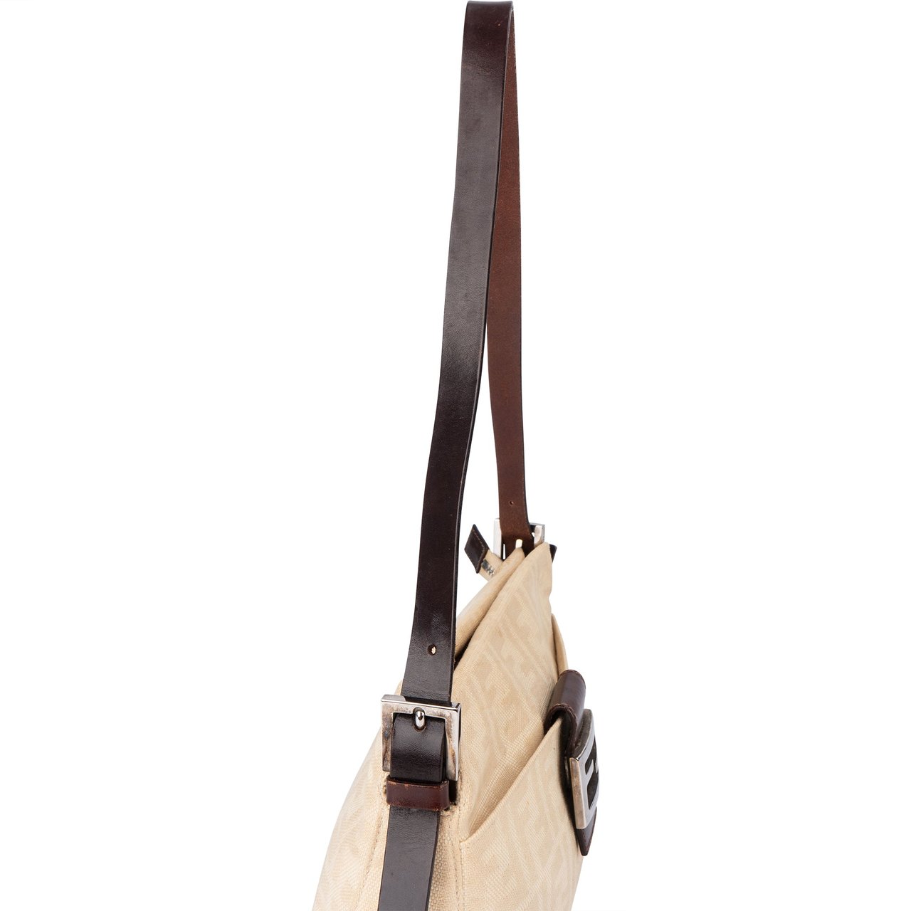 Fendi Fendi FF Buckle Baguette Shoulder Bag Divers
