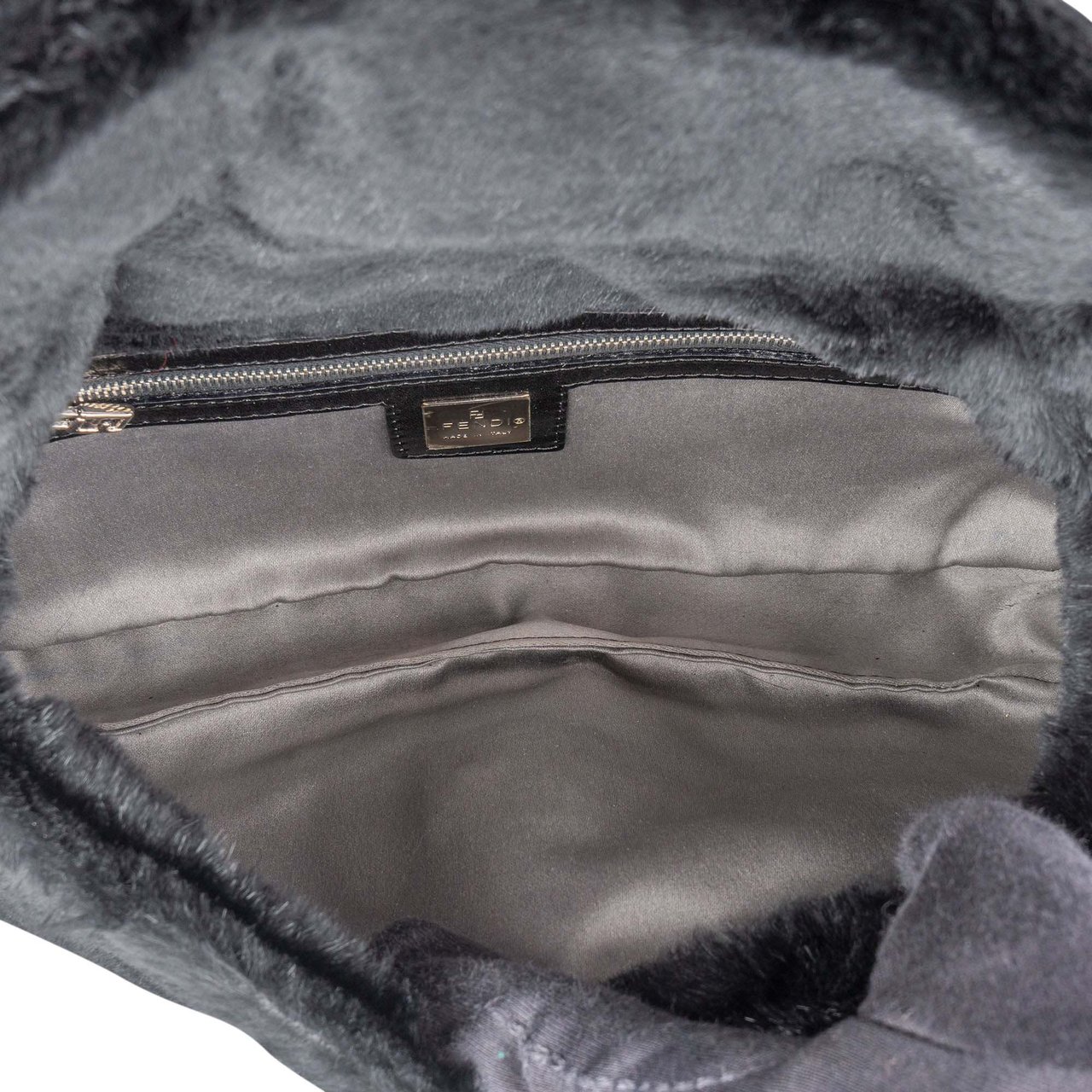 Fendi Fendi Limited Fur Baguette Handbag Divers