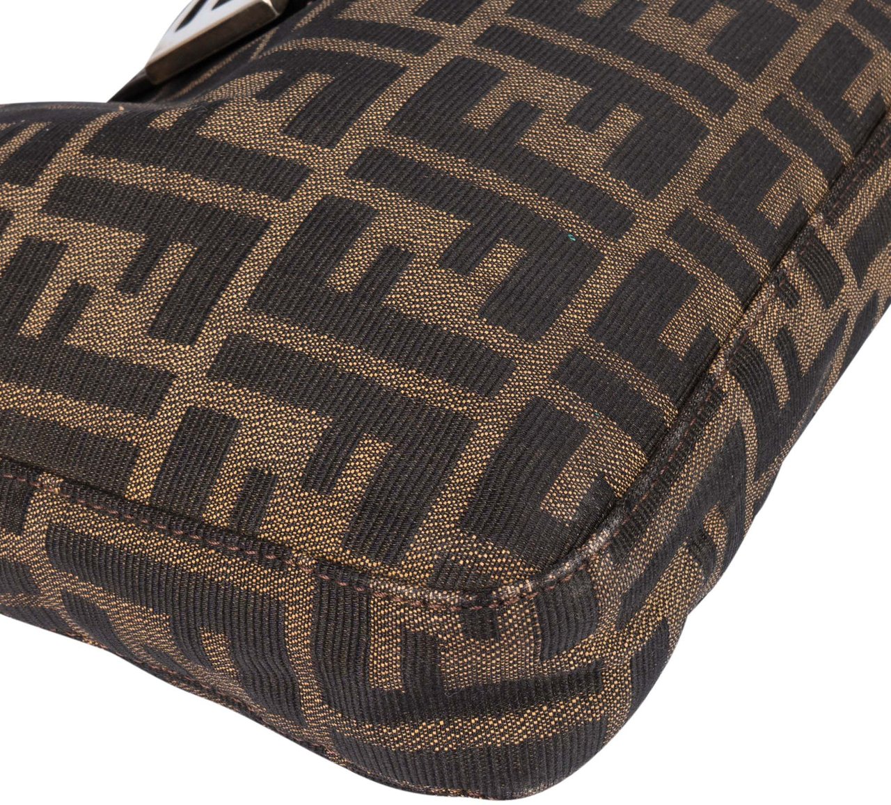 Fendi Fendi FF Monogram Baguette Shoulder Bag Divers