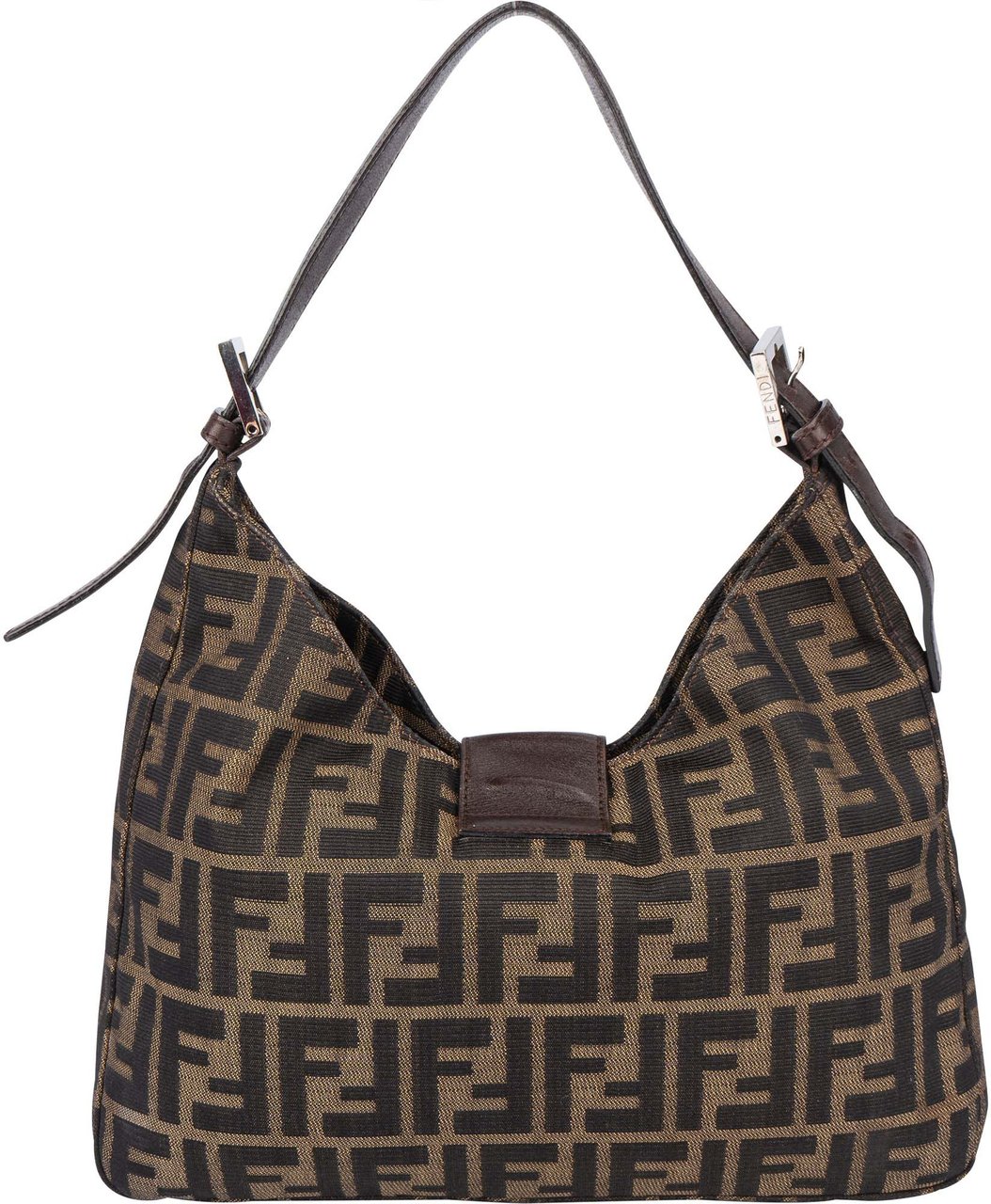 Fendi Fendi FF Monogram Baguette Shoulder Bag Divers