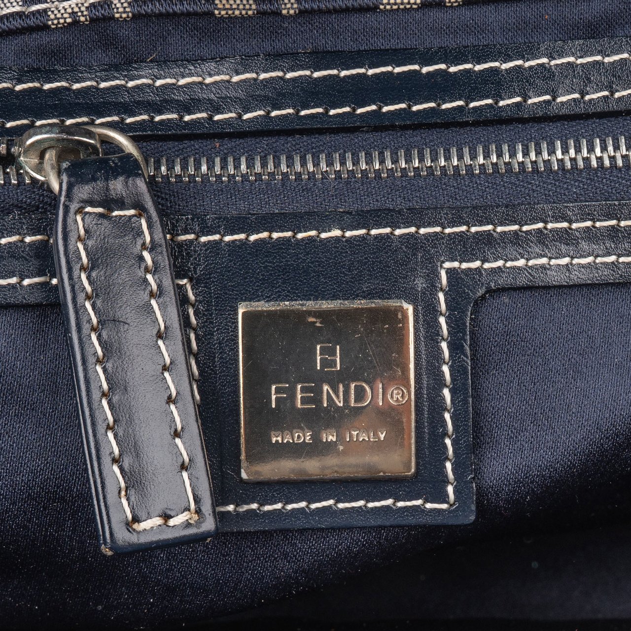 Fendi Fendi FF Monogram FF Buckle Handbag Divers