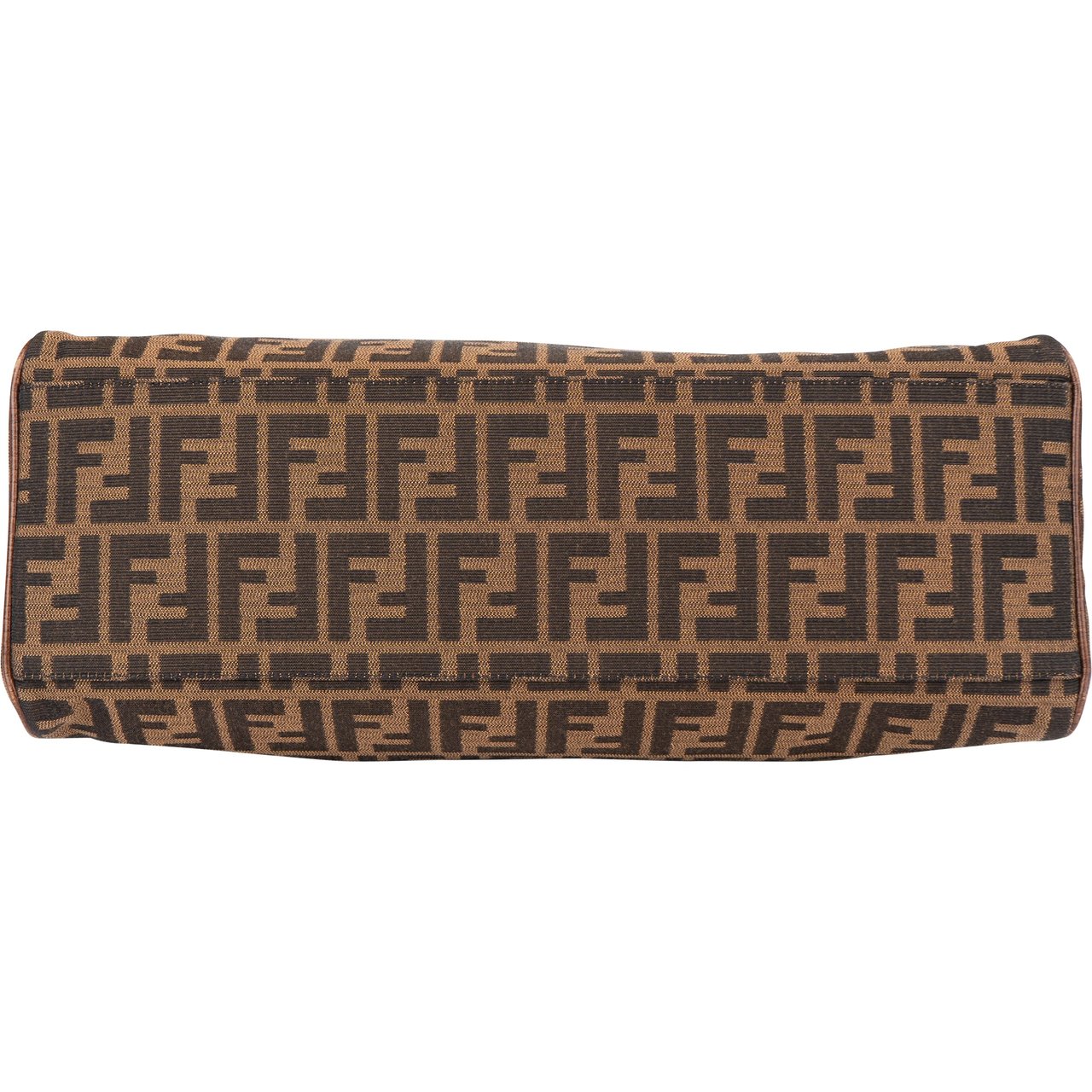 Fendi Fendi FF Monogram Piccola Handbag Bruin