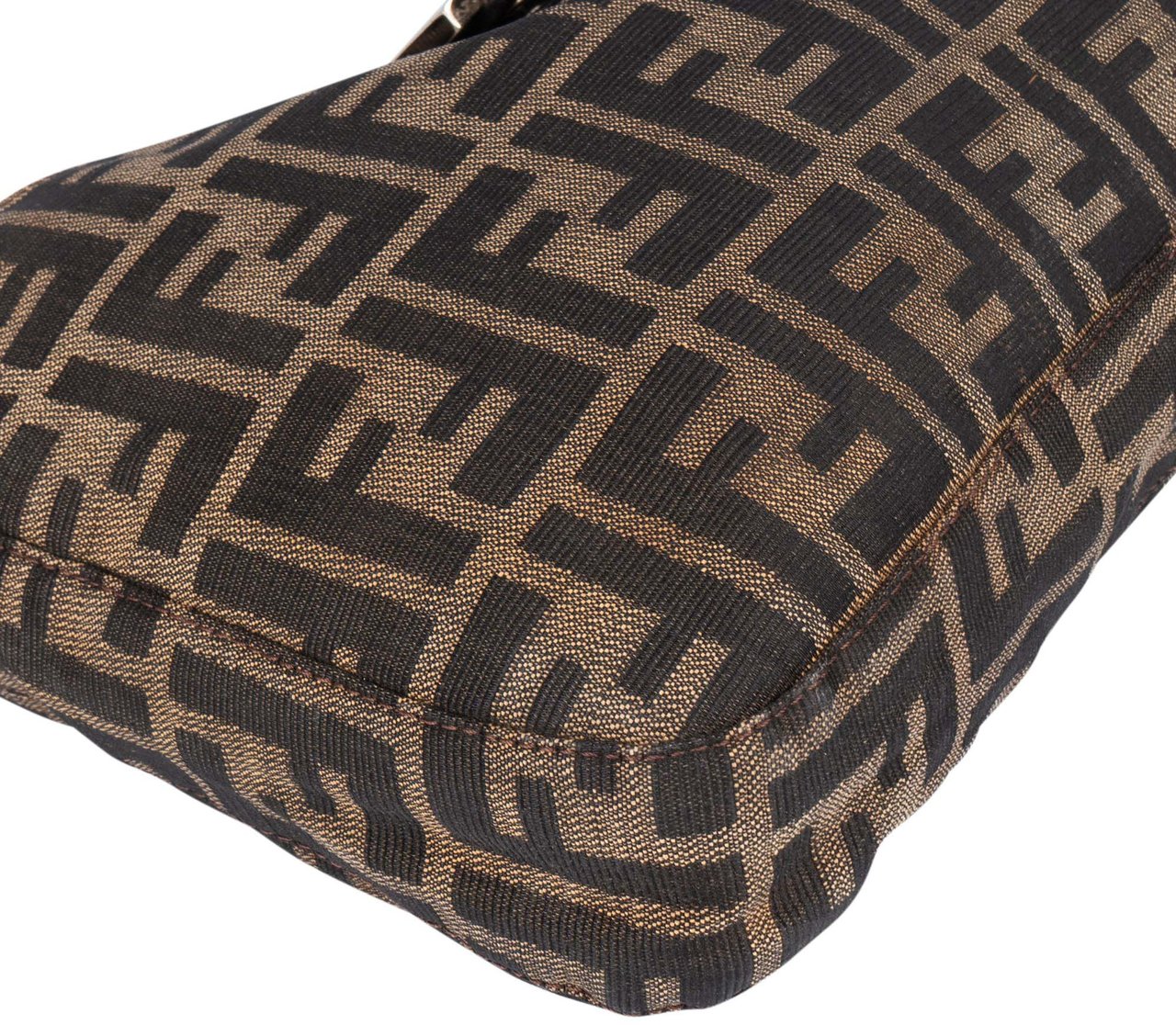 Fendi Fendi FF Monogram Baguette Shoulder Bag Divers