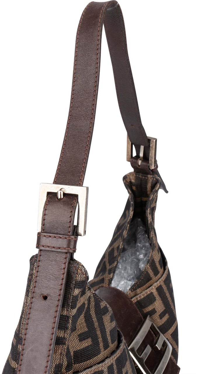 Fendi Fendi FF Monogram Baguette Shoulder Bag Divers